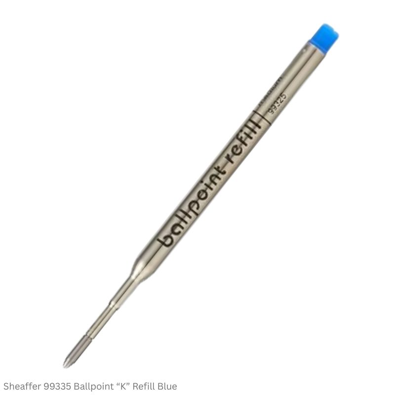 Sheaffer Ballpoint K Refill Ink Black and Blue Medium Point