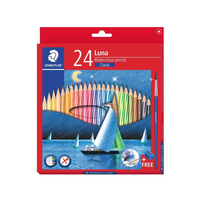 Staedtler Luna Watercolour Pencils – Smooth Blending & Vibrant Colours