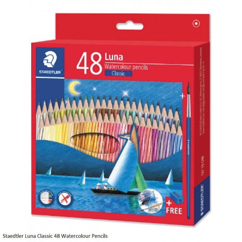 Staedtler Luna Watercolour Pencils – Smooth Blending & Vibrant Colours