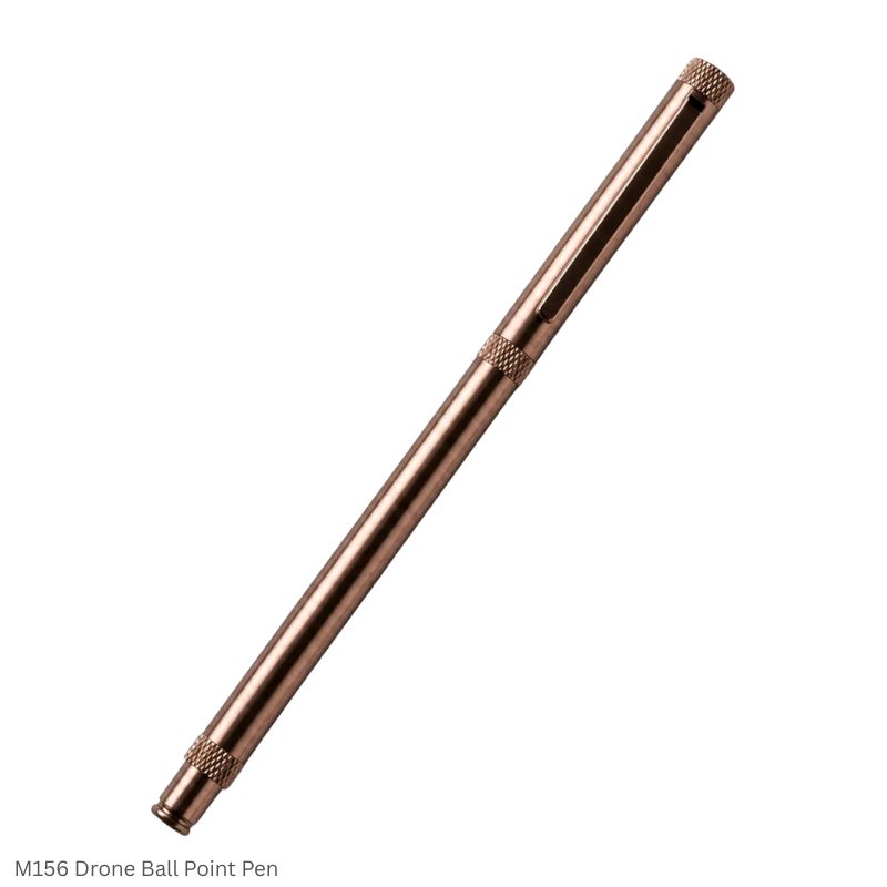 M156 Drone Ball Point Pen Rich Metallic Bronze Finish Metal Body Premium Designer Pen