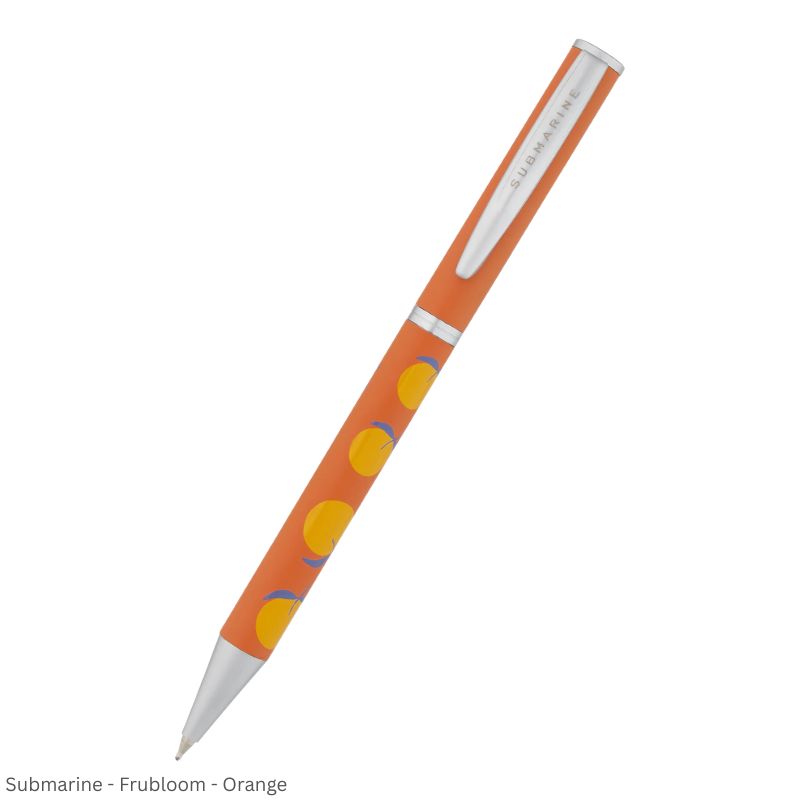 Pen Submarine 2305-BP Frubloom Ball Pen. in Blueberry, Orange and Pineapple Fragrance. Ink color Blue