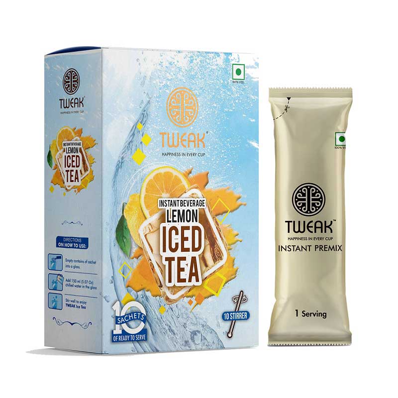 Tweak Instant Tea and Coffee Premix pack of 10 Sachet