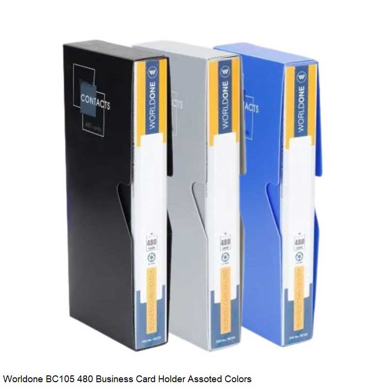 Worldone Visiting Card Holder – Durable & Compact Professional Organizer