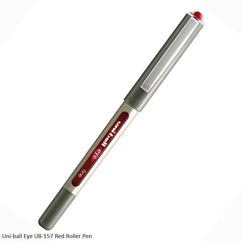 Uni-ball Eye Rollerball Pen UB-157 Fine in Assorted ink