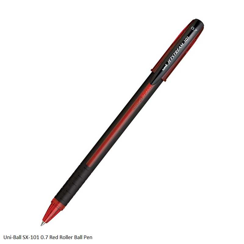 Uni-ball Jetstream SX-101 0.7 in Black, Blue and Red Ink