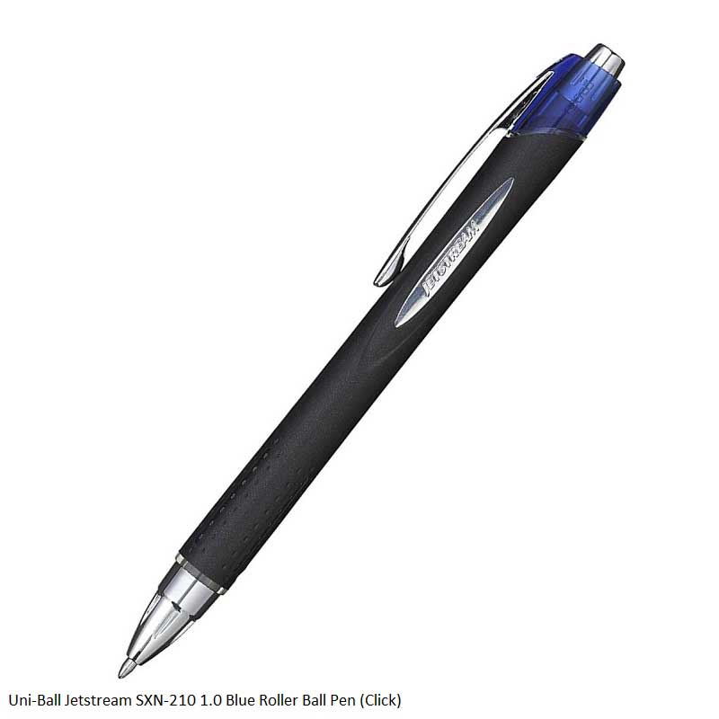 Uni-ball Jetstream SXN-210 1.0 in Black and Blue