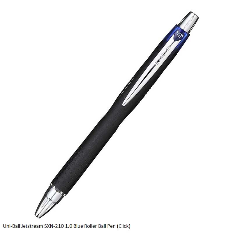 Uni-ball Jetstream SXN-210 1.0 in Black and Blue