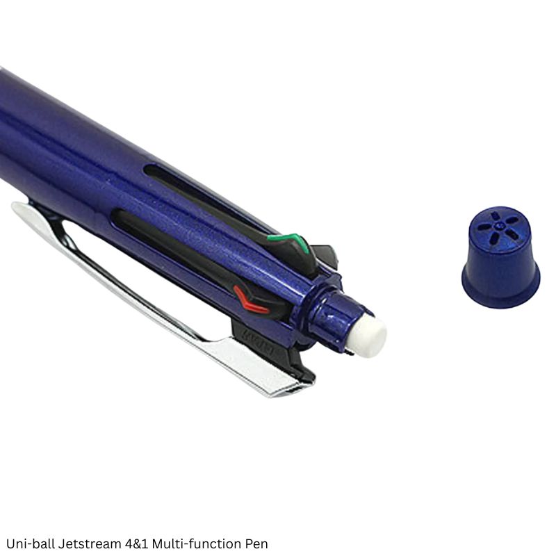 Uni-ball Jetstream MSXE5 Multi-Functional Ball Pen 0.7mm with 0.5mm Pencil & 4 Ink Colors