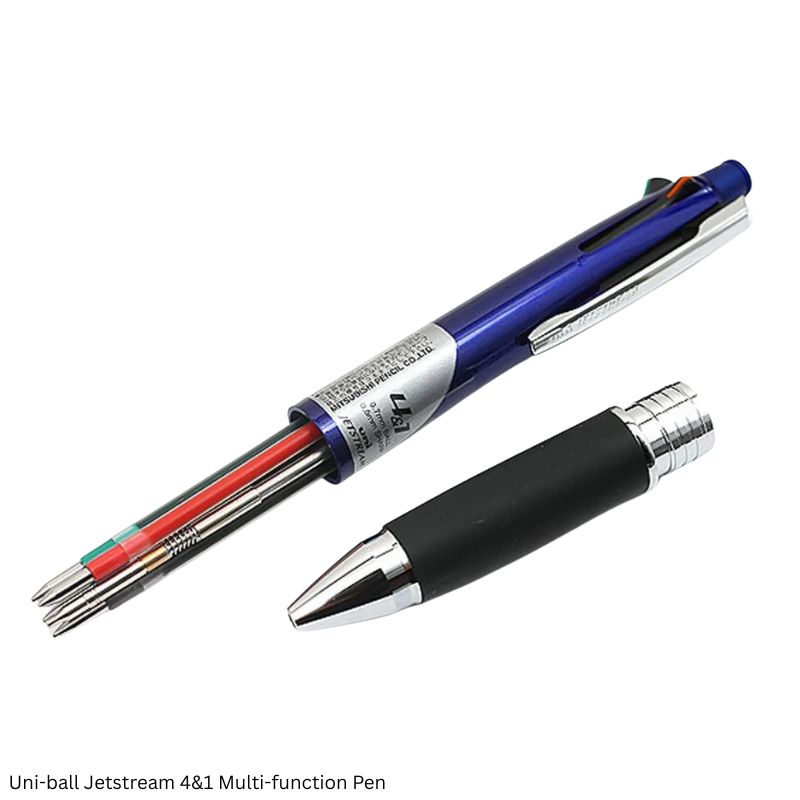 Uni-ball Jetstream MSXE5 Multi-Functional Ball Pen 0.7mm with 0.5mm Pencil & 4 Ink Colors