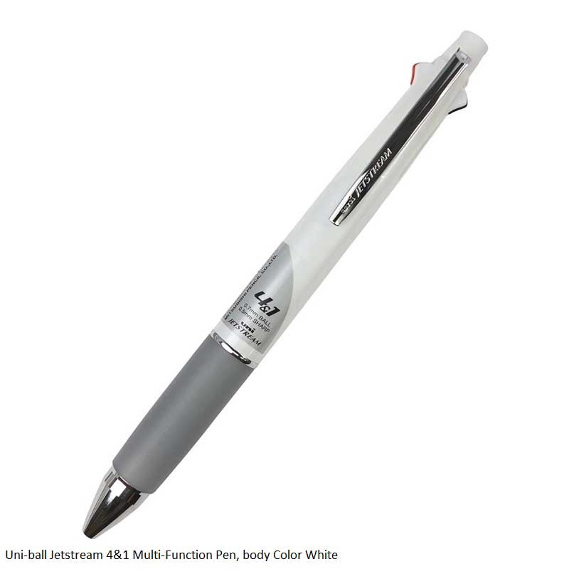 Uni-ball Jetstream MSXE5 Multi-Functional Ball Pen 0.7mm with 0.5mm Pencil & 4 Ink Colors