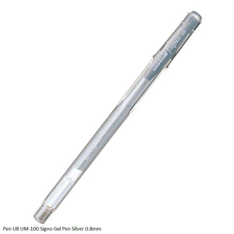 Uni-ball Signo UM-100 0.7 Gold and Silver